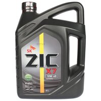 Полусинтетическое моторное масло ZIC X7 DIESEL 10W-40, 6 л, 1 шт.