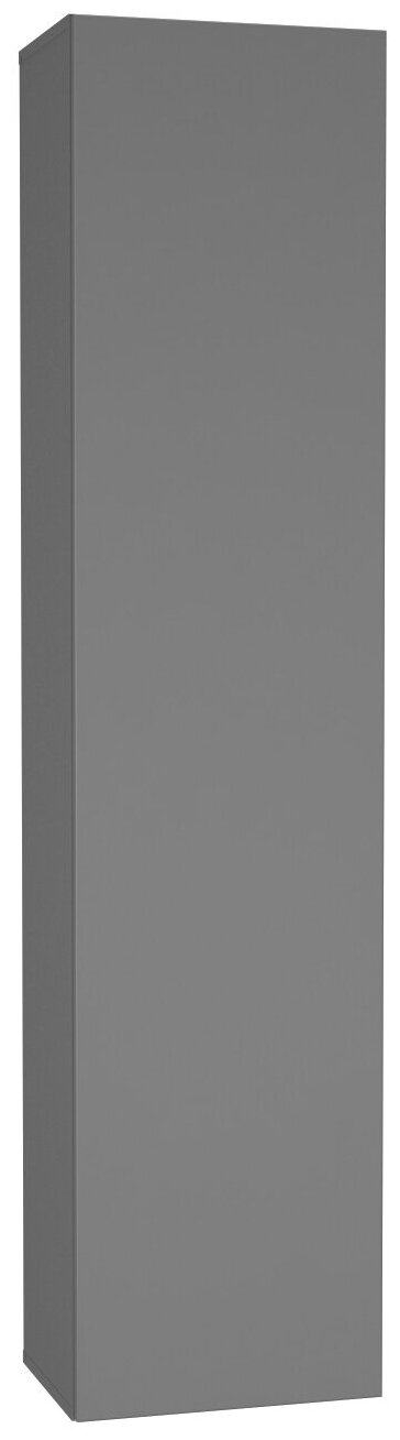 Шкаф навесной нк-мебель POINT ТИП-40 Серый Графит 71775204 - фотография № 1