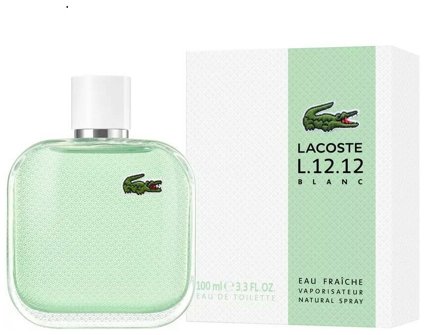 Мужская туалетная вода Lacoste Eau De L.12.12 Blanc 50 мл