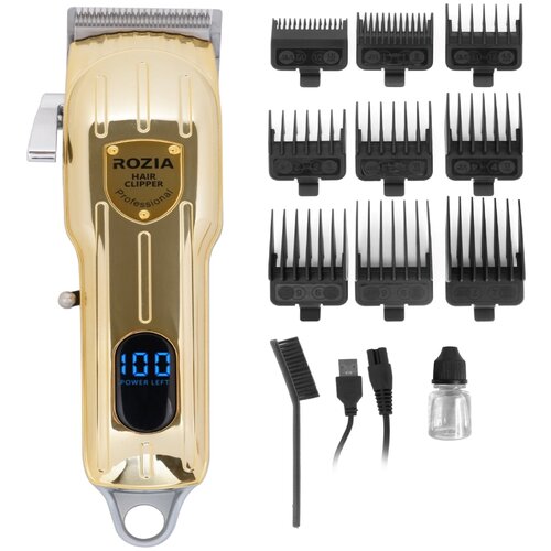 Профессиональная машинка для стрижки волос Rozia HQ-324 Триммер для стрижки Rozia HQ-324 набор подарочный 329900₽