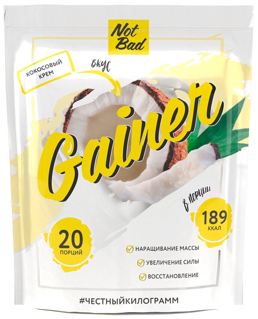 NotBad GAINER 1000 gr, 20 (),  