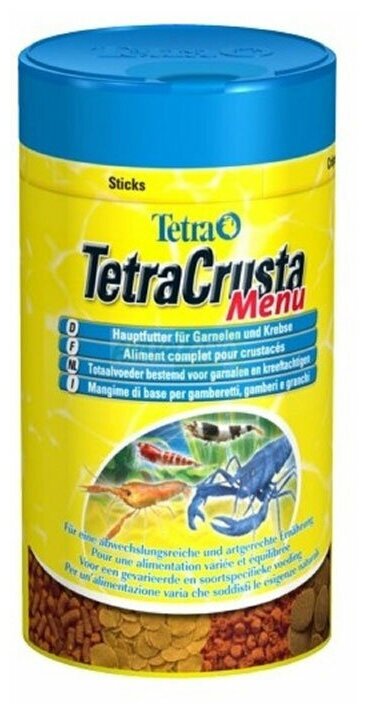 Основной корм для раков и креветок TETRA Crusta Menu 100 мл. - фотография № 19