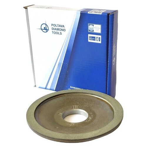 Диск заточной алмазный PDT 12А2-20 (125 х 16 х 2 х 10 х 32 мм) 100/80 базис АС4 В2-01