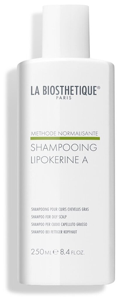 La Biosthetique, Шампунь для жирной кожи головы, Lipokerine A Shampoo For Oily Scalp, 200 мл
