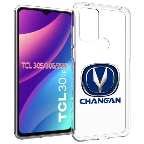 Чехол MyPads Changan-чанган мужской для TCL 30SE / TCL 305 / TCL 306 / TCL 30E задняя-панель-накладка-бампер чехол mypads changan чанган мужской для tcl 30se tcl 305 tcl 306 tcl 30e задняя панель накладка бампер