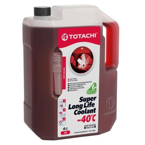 Totachi концентрат антифриза totachi super lla red 4л 44405