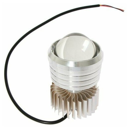 Светодиодная LED фара, IP67, 10Вт, направленный линзованный свет - фотография № 8