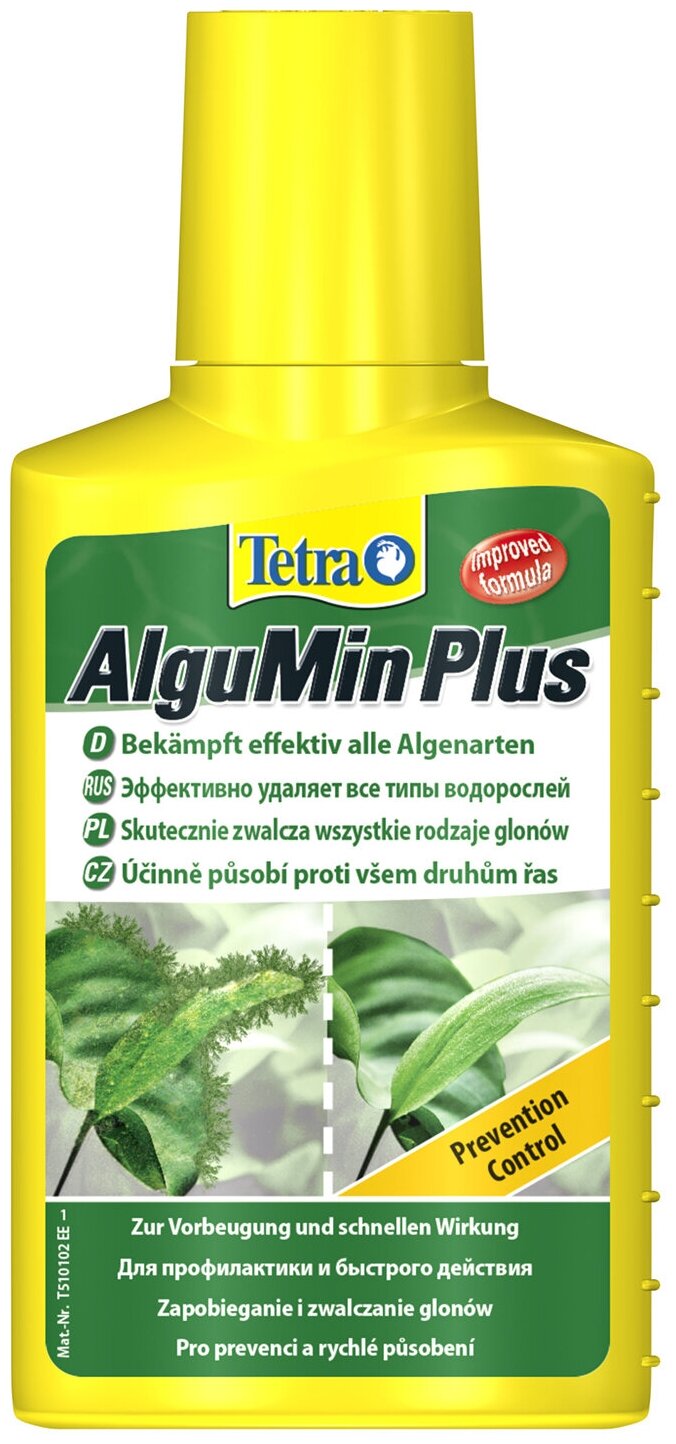 Tetra AlguMin профилактическое средство против водорослей 100 мл - фотография № 1