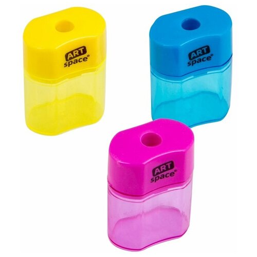 Точилка ArtSpace 1 отверстие контейнер ассорти 165₽