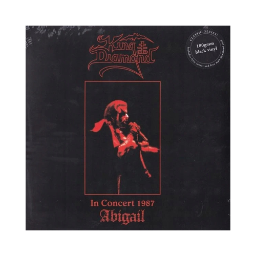 King Diamond - In Concert 1987 - Abigail, 1xLP, BLACK LP