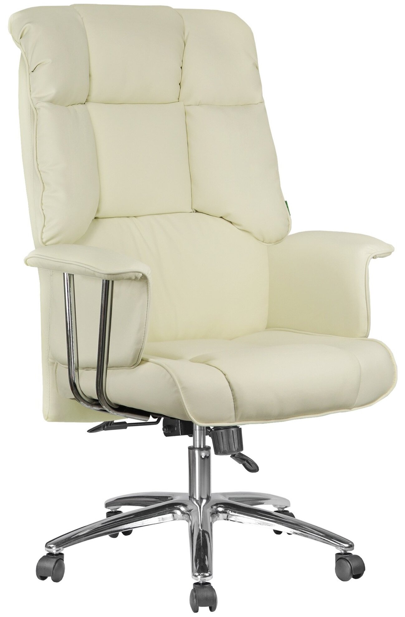 Офисное кресло Riva Chair 9502 Натуральная кожа Кремовый