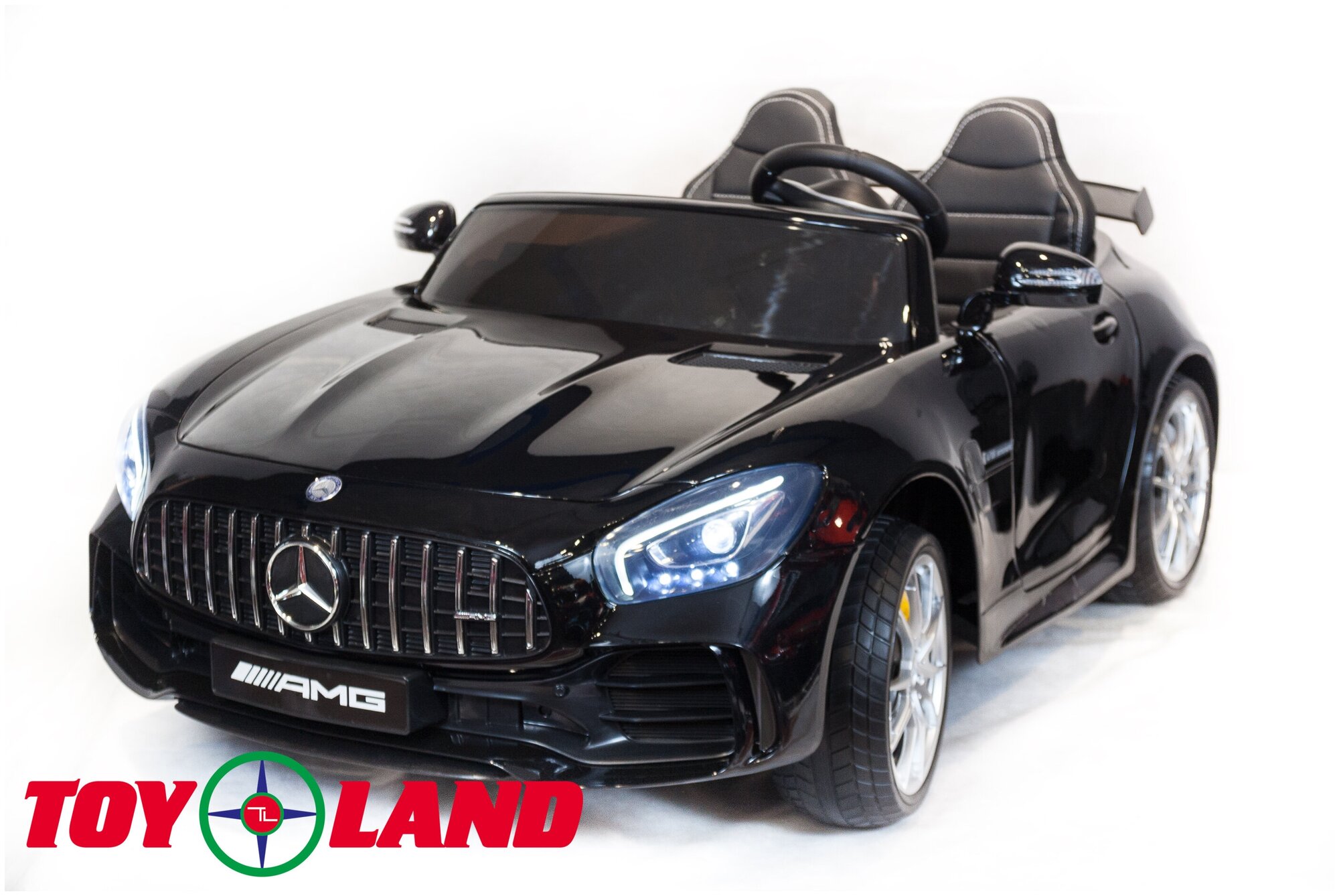 Электромобиль Toyland Mercedes-Benz GTR 4Х4, цвет: черный - фото №1