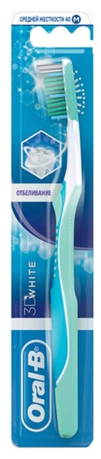 Зубная щетка Oral-B 3D White Whitening средней жесткости - фото №8