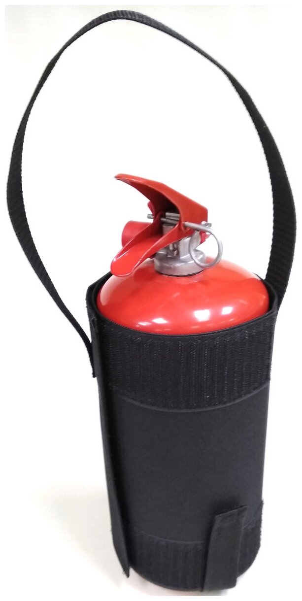 67855 Огнетушитель в чехле с ручкой липучкой и логотипом NISSAN (Огнетушитель порошковый ОП-2)