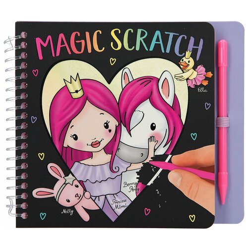 Мини-альбом для творчества Depesche Волшебное царапание Скретчинг Princess Mimi Magic Scratch (0411413)