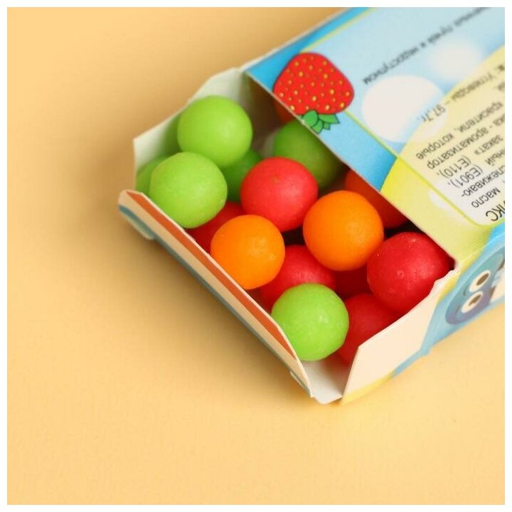 Драже разноцветное Crazy balls Mix, 60 шт../В упаковке шт: 1 - фотография № 3