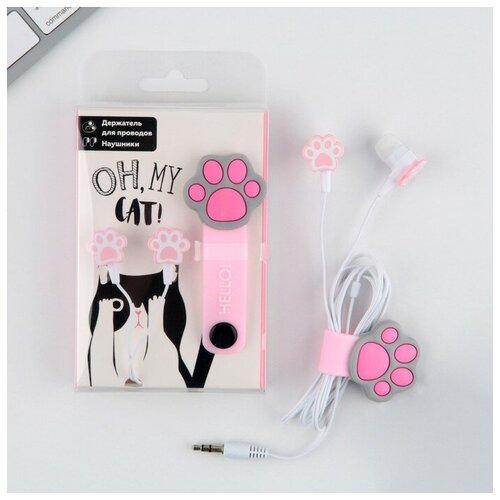 Набор держатель для проводов наушники Oh my cat мод VBT 14125 х 85 см 49300₽