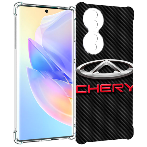 Чехол MyPads чери chery 2 для Honor 70 задняя-панель-накладка-бампер