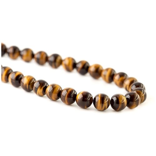 Бусы из тигрового глаза, артикул NTG121