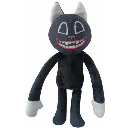 фото Мягкая игрушка fixsitoysi кот &quotкэт&quot черный с бантом 40 см 003-1/40/81