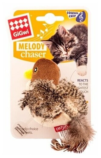 Игрушка для кошек GiGwi птичка - фото №15