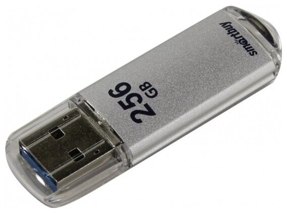 USB флешка Smartbuy 256Gb V-Cut silver USB 3.0