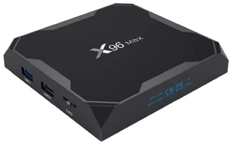 Андроид ТВ приставка для телевизора X96 Max S905X3 2/16 / Медиаплеер Smart TV box 4k