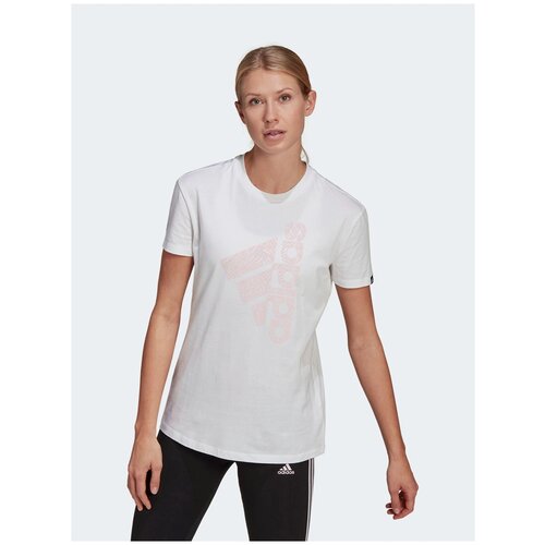 фото Футболка ha1317/adidas/(wvrtclzbrgt)/white/xl