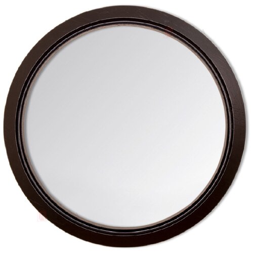 Зеркало Реал 70*70 см, в раме, цвет арабика премиум, Лесма Стиль, в ванную, прихожую, гостиную