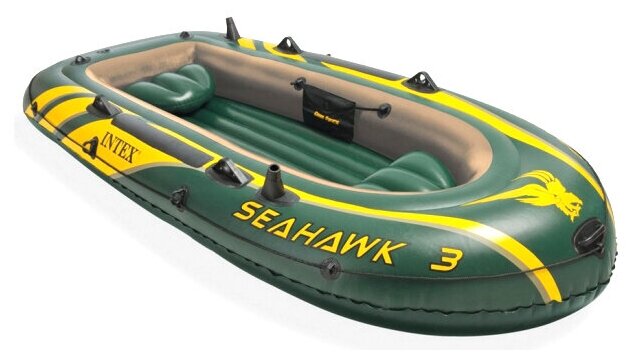 Лодка Intex Seahawk 3 Set 68380