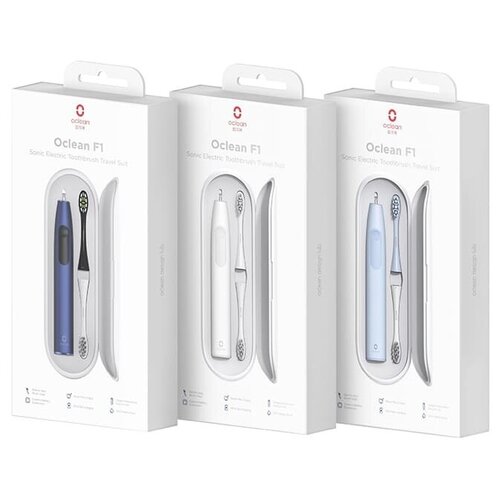 Электрическая зубная щетка Oclean F1 Electric Toothbrush Travel Suit белый 263500₽
