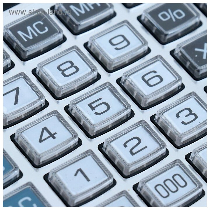 Калькулятор настольный, 16-разрядный, CL-8816, двойное питание - фотография № 2