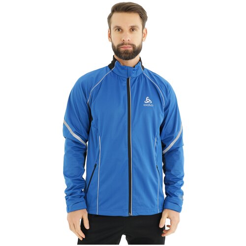 Куртка беговая ODLO Jacket FREQUENCY Olympia Blue/Black (US:L)