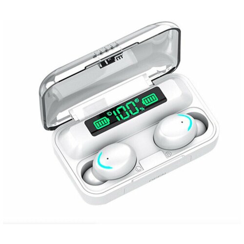 Беспроводные наушники Наушники Bluetooth с активным шумоподавлением HiFi звучание и беспроводный зарядный кейс 2200 mah TWS F9 62100₽