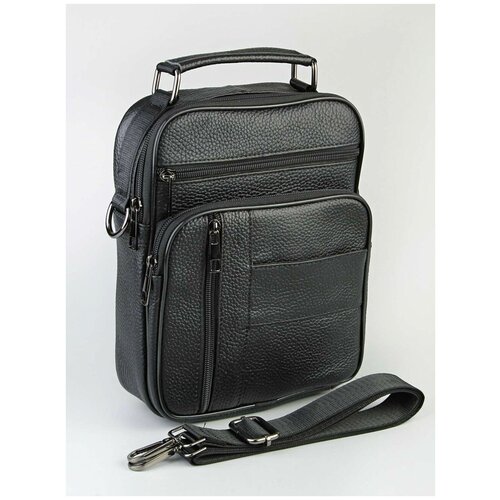 фото Сумка через плече натуральная кожа sicora