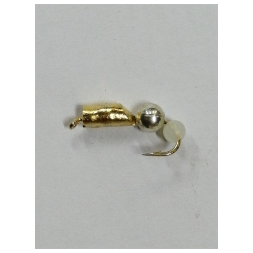 Мормышка вольфрамовая Столбик цвет: Золото 2.5мм 0.8гр 10шт