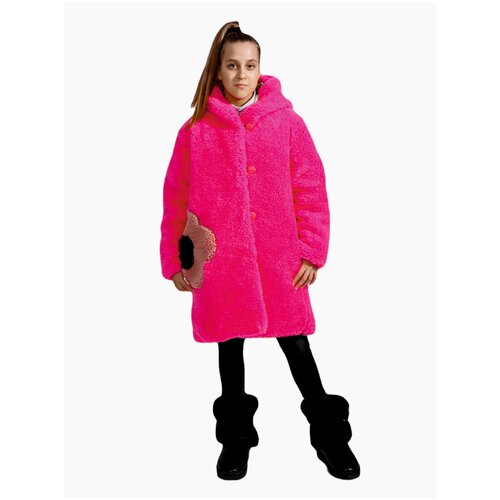 Шуба детская из искусственного меха