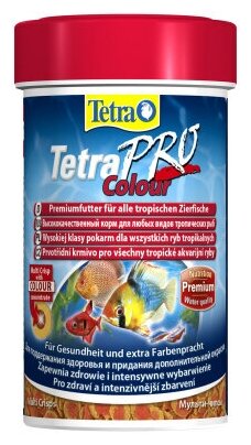 Корм для аквариумных рыб Tetra TetraPRO Colour Multi-Crisps 100 мл (чипсы) - фотография № 4