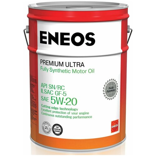 ENEOS Масло моторное ENEOS Gasoline SN 5W-20 Premium Ultra (20л) 8801252022176