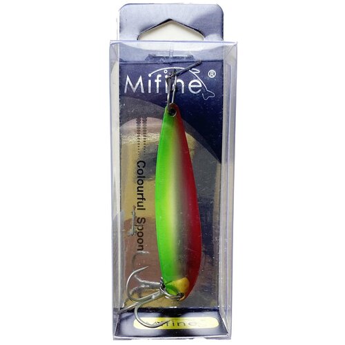 Блесна Mifine Colourful Spoon 10.5 г/ KX-GTE02-J морозов владимир жерех энциклопедия ловли