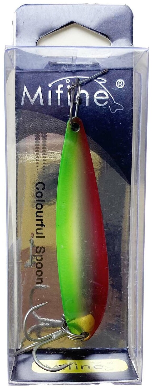 Блесна Mifine Colourful Spoon 10.5 г/ KX-GTE02-J