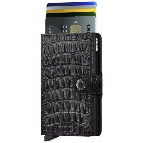 Кошелек Secrid Original Miniwallet Nile Black черный