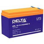 Аккумулятор Delta 12V 9Ah (HRL 12-9 X) - изображение