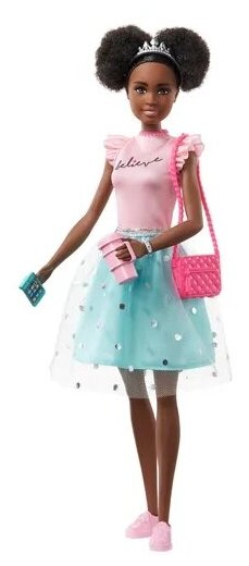 Barbie "Приключения Принцессы. Кукла Брюнетка" - фото №7