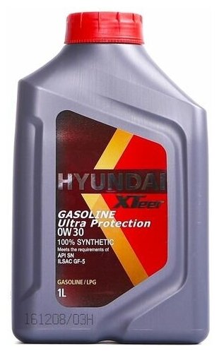 Моторное масло HYUNDAI XTeer Gasoline Ultra Protection 0W30, 1 л