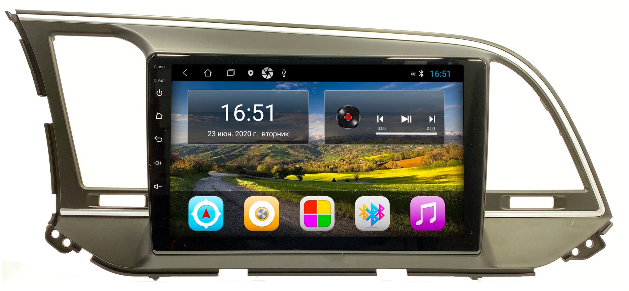 Штатная магнитола Zenith Hyundai Elantra 2015-2018, Android 10, 8/128GB, 4G LTE