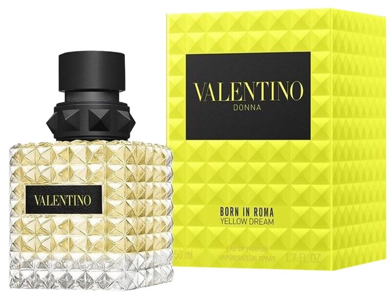 Valentino, Donna Born In Roma Yellow Dream, 50 мл, парфюмерная вода женская