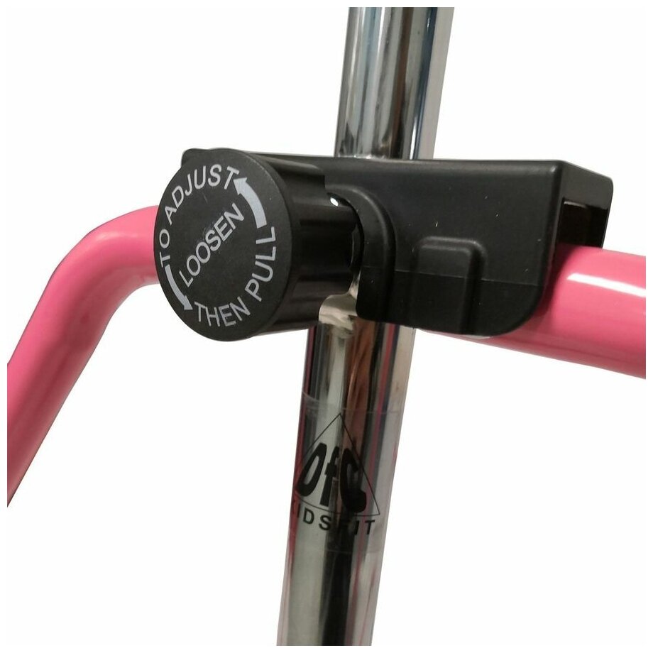 Турник DFC GC001 1хв. розовый/черный (GС001)