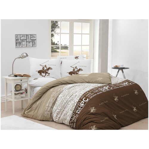 КПБ (6шт): под.200x220 пр.240x260 нав.50x70(2шт) Oxf.70x70(2шт) см Beverly Hills Polo Club Турция 100% хлопок 176BHP2205