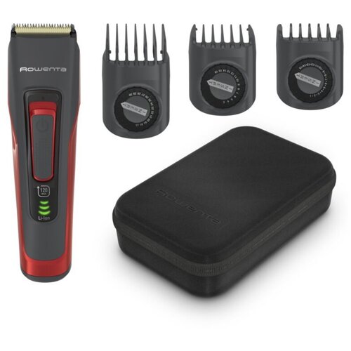 Машинка для стрижки волос Rowenta Advancer Style TN5221F4 черныйкрасный Li-Ion индикатор зарядки 499900₽